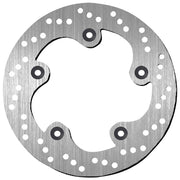 SBS Standard Round Rear Brake Disc For Kymco Agility 125 2012-2016 - Silver