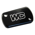 Works Connection Rear Brake Master Cylinder Cover For Suzuki RM/RMZ 2003-2025, Kawasaki KX 125/250 2003-2008, KXF250 & KXF250XC 2004-2024, KXF450 & KXF450XC 2006-2023 Black