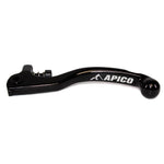 Apico Elite Clutch Lever Forged Trials AJP 2 Hole With Adjuster Black/black Short