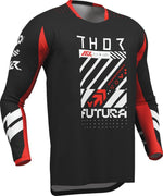 Thor Launchmode Futura Jersey - Black/Red/White