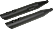 Drag Specialties Slashdown Silencers For Harley Davidson FLHR 1340 1995-1998 710 mm - Black