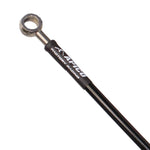 Apico Front Brake Hose For Honda CR 125/250/500 1995-2007, CRF250R 2004-2017, CRF450R 2002-2016 Black