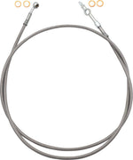 Fat Baggers Inc. EZ Install Brake Hose For Harley Davidson FLHR 1584 2008-2009 - Stainless Steel 152.5cm