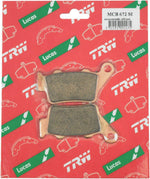 TRW SI Series Sintered Brake Pads For Husqvarna 701 Supermoto 2016-2022 Rear
