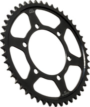 JT Steel Sprocket For Triumph Street Triple 765 R ABS 2018-2025 Rear 48T - Black/Zinc