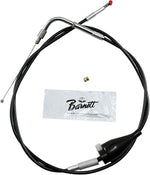 Barnett Vinyl Throttle Idle Cable For Harley Davidson FLHRC 1450 78.5 cm (31") - Black