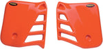 Maier Radiator Scoops For Honda CR250 1985-1987 - Orange