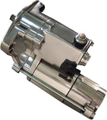 Terry Components Starter Motor For Harley Davidson FLHS 1340 1990-1993 - Chrome