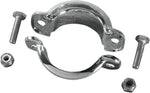 Drag Specialties Silencer Clamps For Harley Davidson FLHTC1340 1985-1986 - Chrome