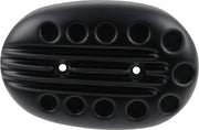 Cult Werk Slotted Air Filter Cover For Harley Davidson XL 1200 C 2004-2015 - Raw Black