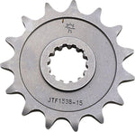 JT Steel Sprocket For Kawasaki KFX450R 2x4 2008-2014 Front 15T
