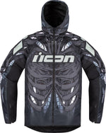 Icon Unisex Airform Manikr Jacket - Black Dark Grey Light Grey White