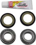Pivot Works Steering Stem Bearing Kit For Harley Davidson FLD 1690 2012-2013 - Black Chrome