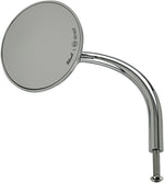 Biltwell Utility Mirror With Perch Mount - Chrome/Silver