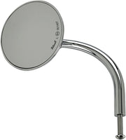 Biltwell Utility Mirror With Perch Mount - Chrome/Silver
