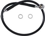 Drag Specialties Extended Length Stainless Steel Brake Hose For Harley Davidson FXFB 1750 2018-2019 Front