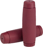 Biltwell Recoil Bar Grips For 25.4 mm (1") Handlebars - Oxblood