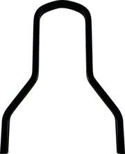 Drag Specialties Square Sissy Bar For Harley Davidson FLDE 1750 2018-2020 25.8 cm - Gloss Black