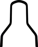 Drag Specialties Square Sissy Bar For Harley Davidson FLDE 1750 2018-2020 25.8 cm - Gloss Black