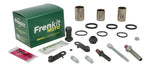 Frenkit Superkit Caliper Repair Kit For Honda CBR 1100 XX 1997-2003 23/25 mm Fits Front - Black/Silver/Stainless Steel