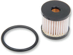 Drag Specialties Fuel Filter Kit For Harley Davidson FLD 1690 2012-2013 - Black White