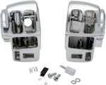 Drag Specialties Handlebar Switch Housing Kit For Harley Davidson FLHR 1340 1996-1998 - Chrome