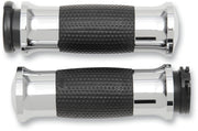 Avon Grips Air GEL Grips For Harley Davidson FLD 1690 2012-2013 - Black Chrome
