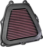 K&N Xstream High Flow Air Filter For Yamaha YZF250 2019-2023 - Black Red