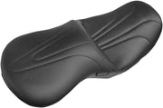 LE Pera Sorrento 2 Up Seat For Harley Davidson FLHR 1584 2008-2011 Stitched 13 x 15"- Black