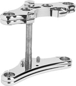 Accutronix 39 mm Wide Glide Triple Tree Conversion Kit For Harley Davidson FXD 1340 1995-1998 - Chrome