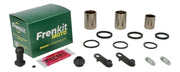 Frenkit Caliper Repair Kit With Piston For Honda CBR 1100 XX 1997-2000 Front Right - Black/Silver