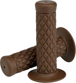 Biltwell Thruster Bar Closed End Grips - Chocolate