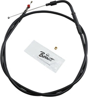 Barnett Stealth Series Throttle Idle Cable For Harley Davidson FLS 1690 2012-2015 94 cm (37") - Black