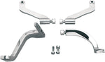 Drag Specialties Driver Floorboard Mounting Brackets For Harley Davidson FLHR 1340 1994-1998 - Chrome