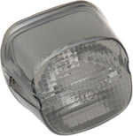 Drag Specialties Laydown Taillight Lens with Bottom Tag Lens For Harley Davidson FLD 1690 2012-2013 Rear - Smoke