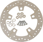 Drag Specialties Custom 11.5" Front Brake Discs For Harley Davidson FLHR 1450 2000-2003 - Chrome