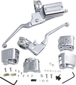 Drag Specialties Handlebar Control Kit W O Switches For Harley Davidson FLHR 1340 1994-1995 - Chrome