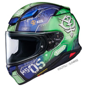 Shoei NXR2 MS-05 Zaku I TC-11 Full Face Motorcycle Helmet