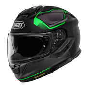 Shoei GT-Air 3 Mike TC-4 Full Face Motorcycle Helmet - Black/Green
