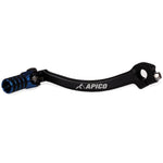 Apico Elite Gear pedal For Yamaha YZF250 2019-2023, YZF450 2018-2023, YZF250X/WRF250 2020-2023, YZF450X/WRF450 2019-2023 Black/Blue