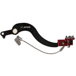Apico Forged Brake Pedal For Honda CRF450L 2011-2020, CRF450RL 2021-2023 Black/Red