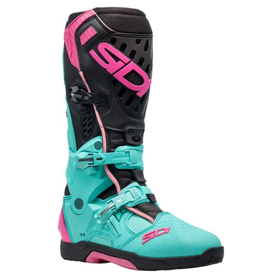 Sidi Crossair CE Boots Mint Black Pink