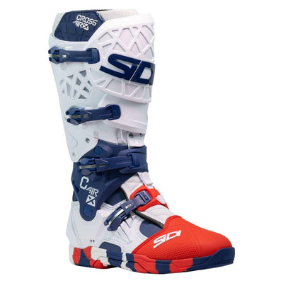 Sidi Crossair X CE Boots White Navy Red
