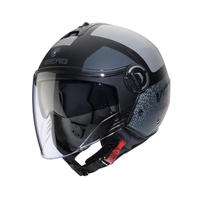 Caberg Riviera V4X Alpha Matt Black Anthracite Grey Helmet