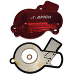 Apico Water Pump Cover For KTM SXF450 & Husqvarna FC 450 2016-2025, EXC-F/FE 450-501 2017-2025, Gas Gas MC-F/EX-F 450 2021-2025 Red