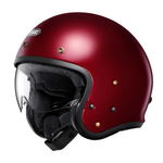 Shoei J.O2 Open Face Motorcycle Helmet - Garnet Metallic