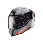 Caberg Avalon X Pure Full Face Motorcycle Helmet - Grey/Black/Orange Fluro