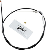 Barnett Vinyl Throttle Idle Cable For Harley Davidson FLHR 1340 1996-1998 106.5 cm (42") - Black
