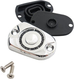 Drag Specialties Rear Brake Master Cylinder Cover Kit For Harley Davidson XL 1200 C 2014-2020 - Chrome