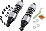 Progressive Suspension 412 Series Shocks For Harley Davidson FLH 1868 ABS 2021 292.00 mm (11.50") - Chrome